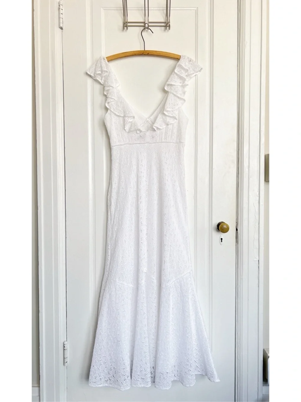 Polo Ralph Lauren • Embroidered Eyelet Cotton Dress white broderie anglaise - Picture 11 of 15